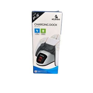 PS5‎ Charging Dock, Dual Charging Station with LED Indicator. NEW IN BOX